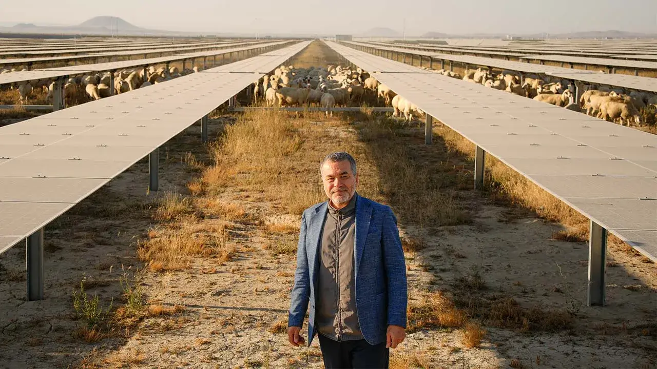 Kalyon Karapınar GES, çölden meraya dönüşüyor! Türkiye'nin en büyük güneş enerji santrali projesiyle sürdürülebilir enerji üretimi ve çevre dostu dönüşüm sağlanıyor.
